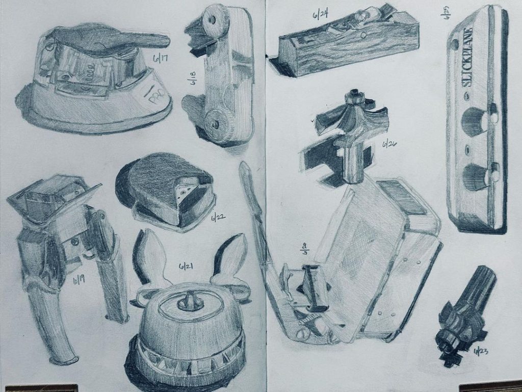Read more about the article 10 days of corner rounding tools in graphite.