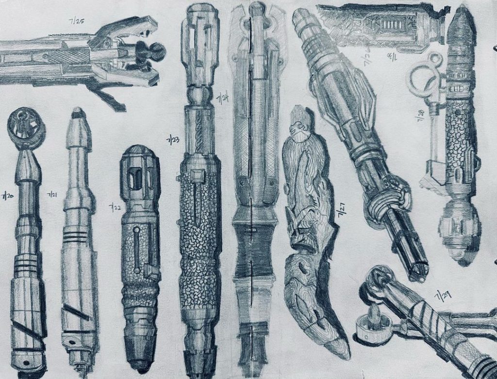 Read more about the article 11 days of the Doctorâ€™s sonic screwdrivers.