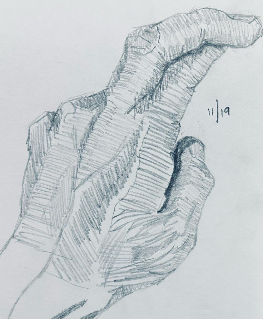 Read more about the article Day 1,175. 

Iâ€™ve spent an inordinate amount of time dressing and attempting to