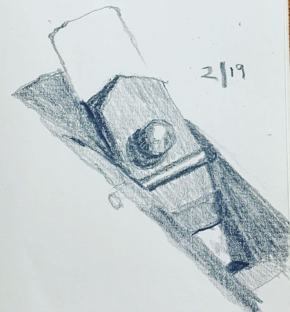 Read more about the article Day 172. Chamfer plane detail. Still offhand.