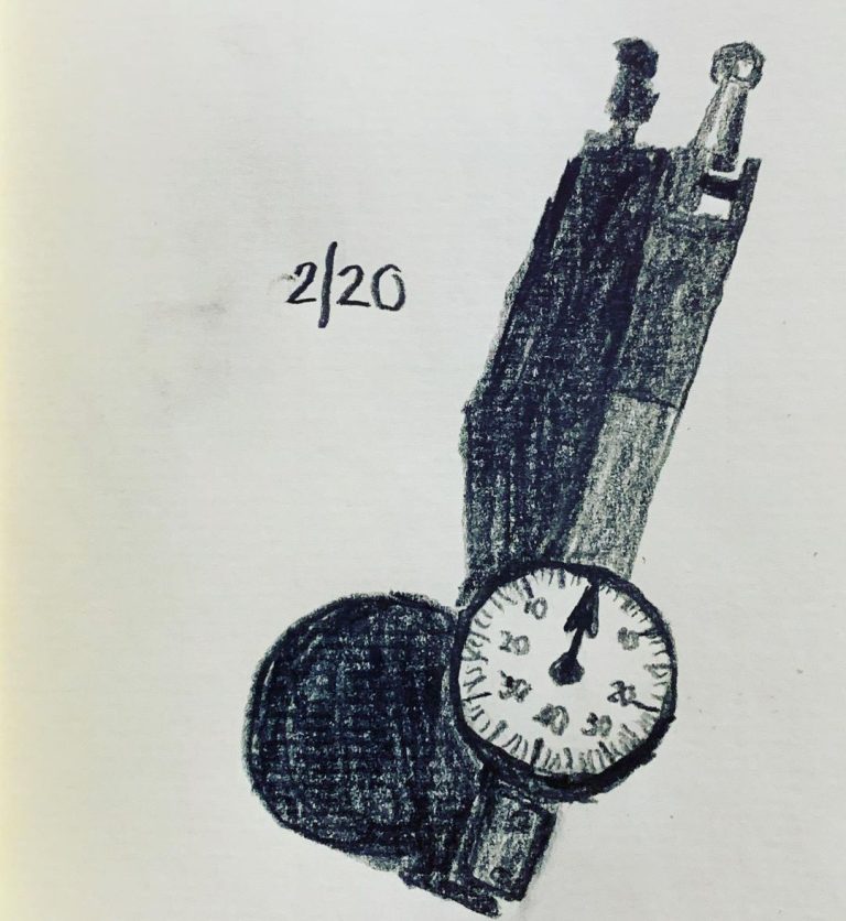 Read more about the article Day 173. Brown & Sharpe model two test indicator.