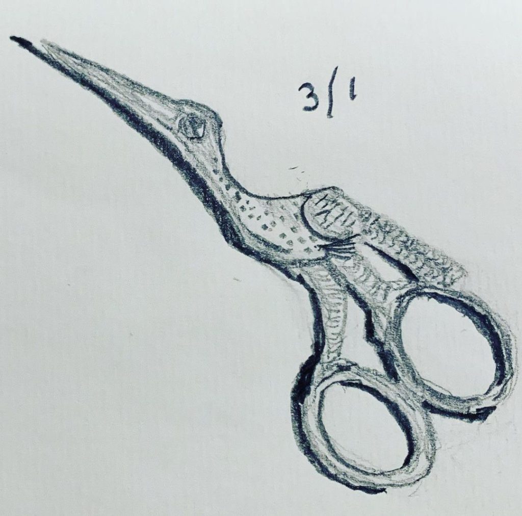 Read more about the article Day 182. You never know when thereâ€™ll be an embroidery emergency.