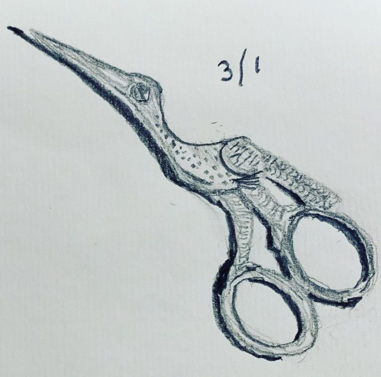 Read more about the article Day 182. You never know when thereâ€™ll be an embroidery emergency.