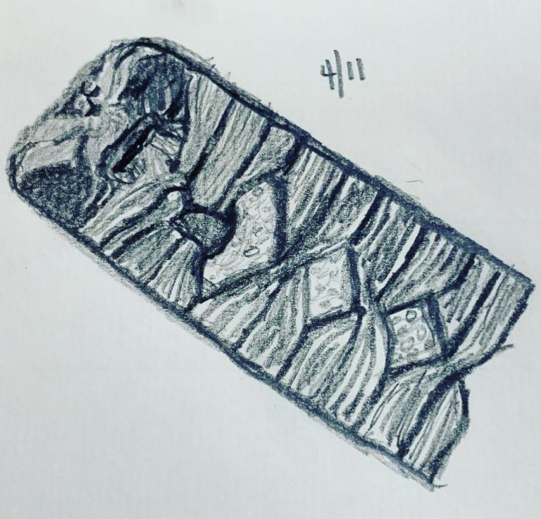 Read more about the article Day 223. Iaito kashima & lower tsuka.