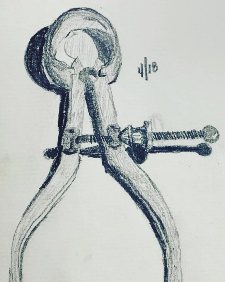 Read more about the article Day 230. Brown & Sharpe 811 outside diameter spring caliper.