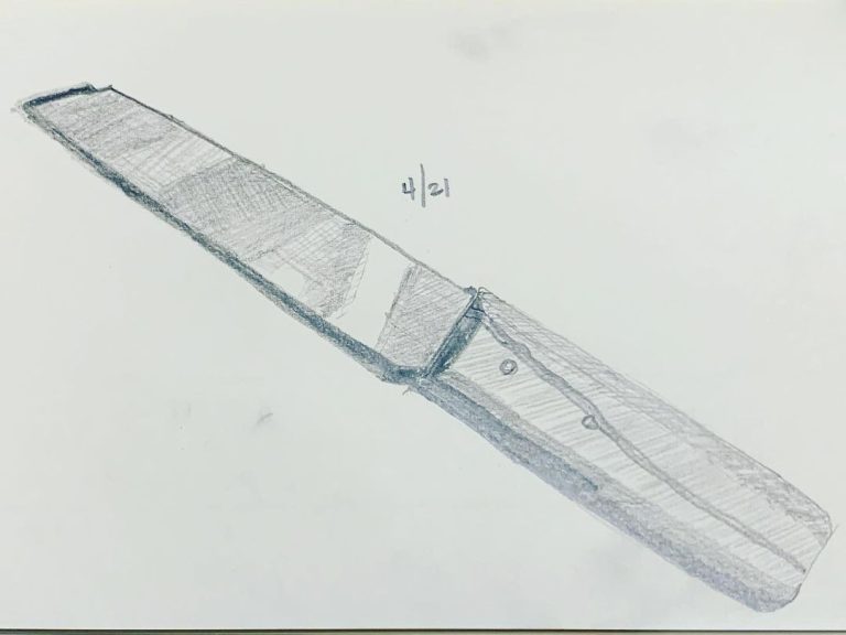 Read more about the article Day 233. Paper knife from my book box.