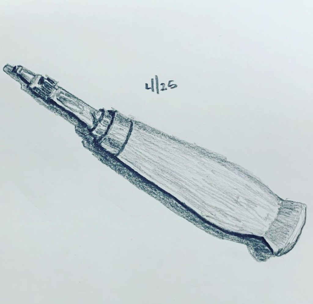 Read more about the article Day 237. Screw punch from the book box.