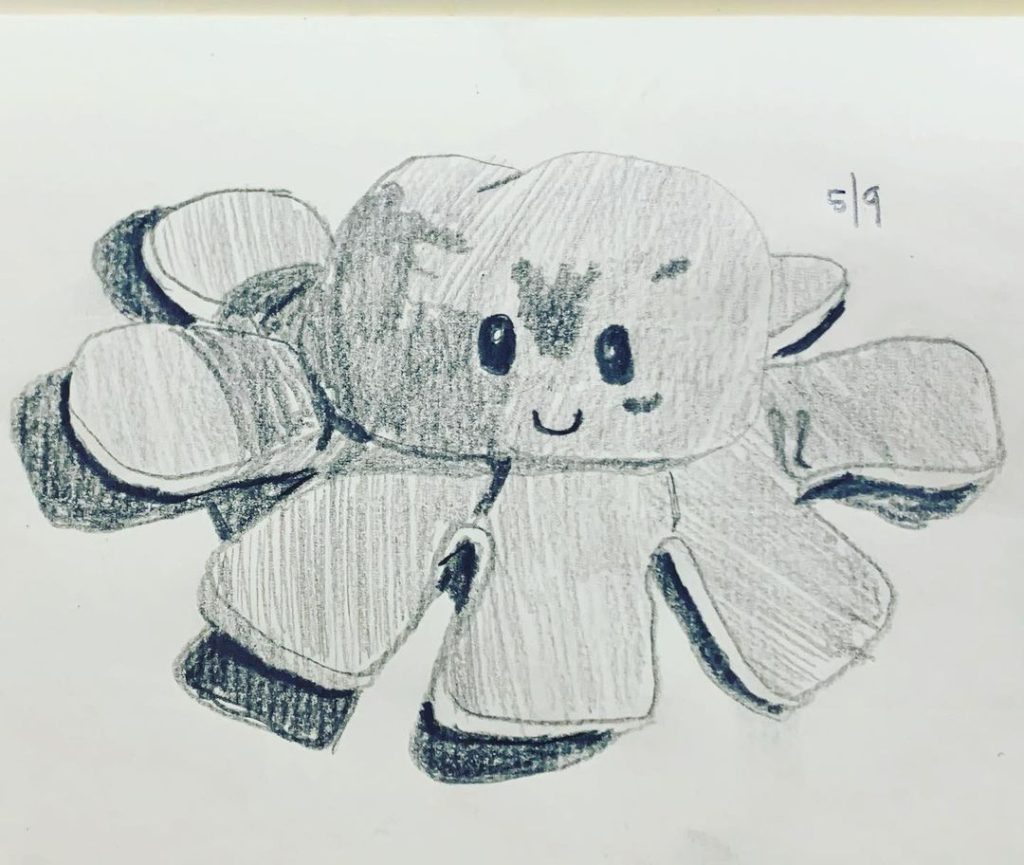 Read more about the article Day 251. Plushopus.