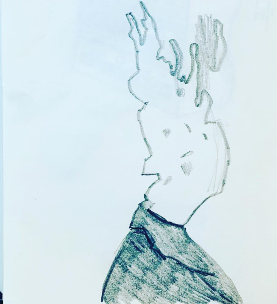 Read more about the article Day 318. Detail from George Bellows â€œNew York, 1911â€. Why is Warlock of the New