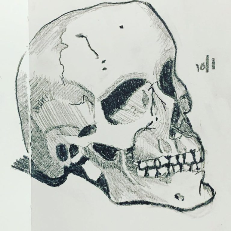 Read more about the article Day 396. Skull 12th Doctor â€œHeaven Sentâ€