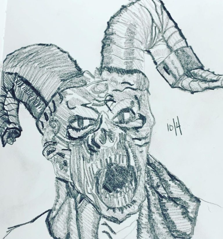 Read more about the article Day 399. Tenth Doctor, series 2, episode 7, â€œThe Satan Pitâ€. Devil.