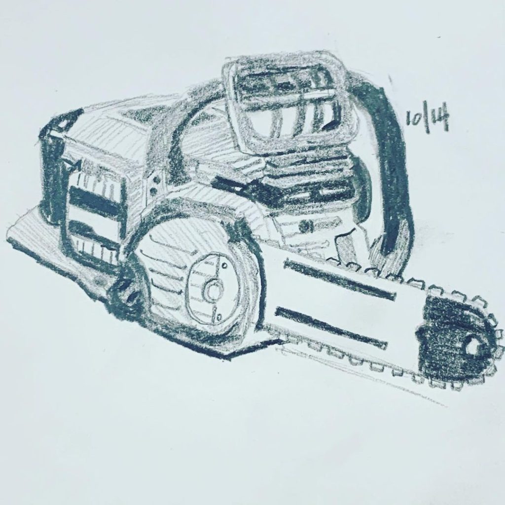 Read more about the article Day 409. Chainsaw. In 2007, a production error in the DVDs containing the Doctor