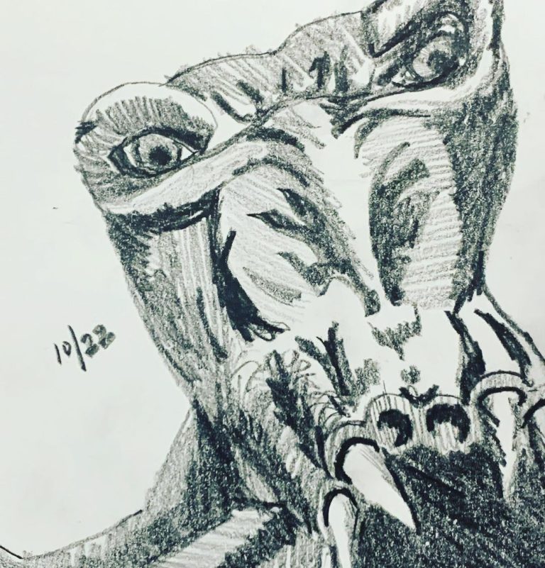 Read more about the article Day 417. Bat. Doctor Who â€œSchool Reunionâ€.