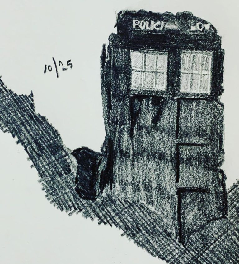 Read more about the article Day 420. Graveyard. Doctor Who â€œThe Name of the Doctorâ€.