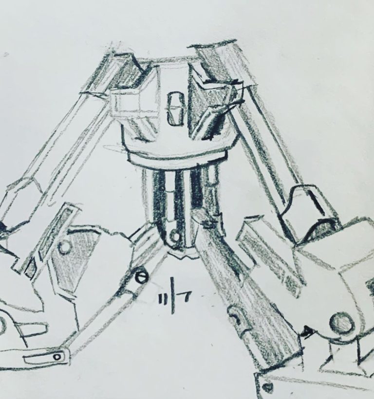 Read more about the article Day 432. I was a bit mesmerized by the landing gear on the imperial envoyâ€™s ship