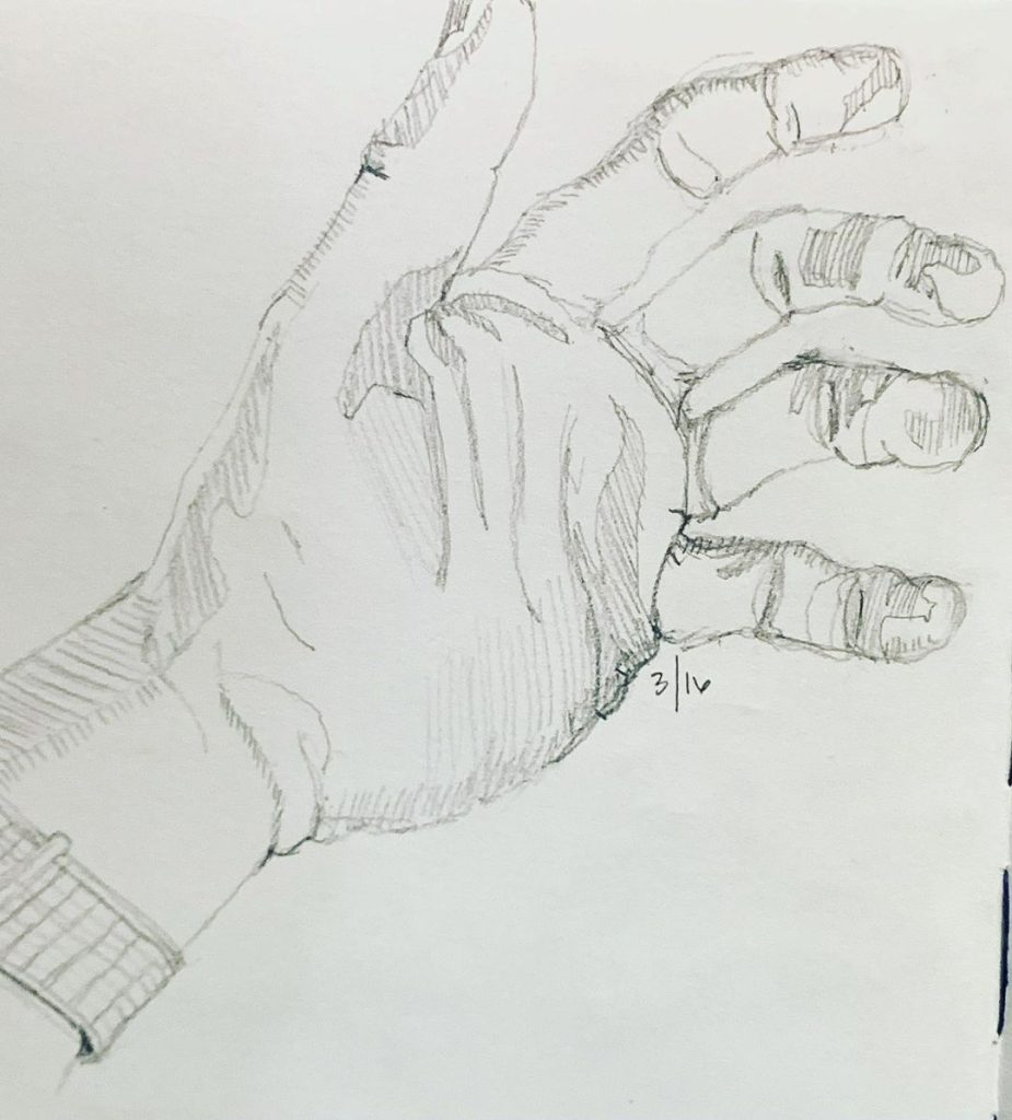 Read more about the article Day 562. NikolaÃ¯des inspired contour.