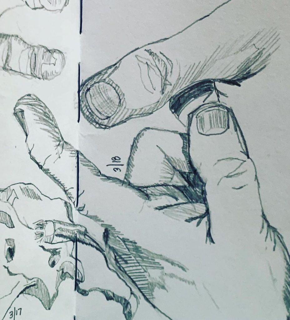 Read more about the article Day 564. More modified contour graphite.