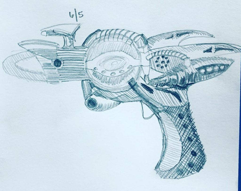 Read more about the article Day 643. Ramoneâ€™s Ronald Raygun.