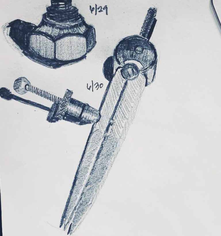 Read more about the article Day 668. Brown & Sharpe dividers.