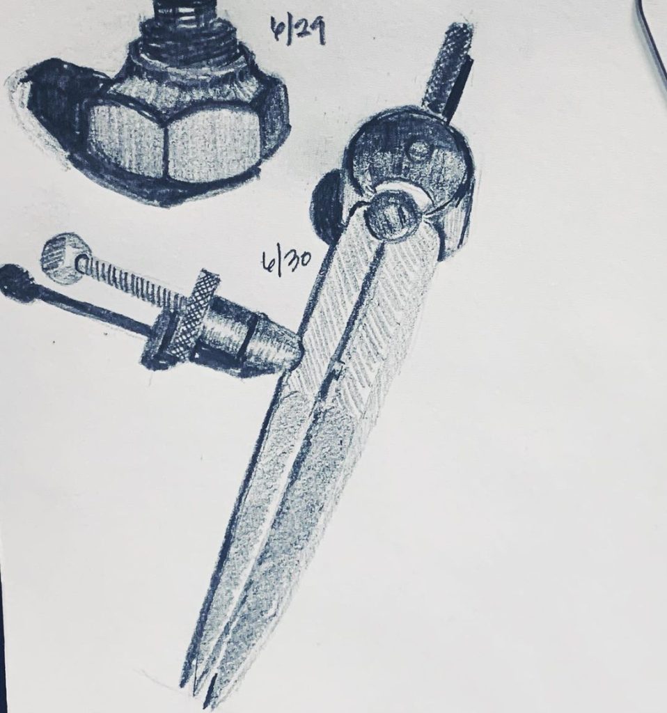 Read more about the article Day 668. Brown & Sharpe dividers.