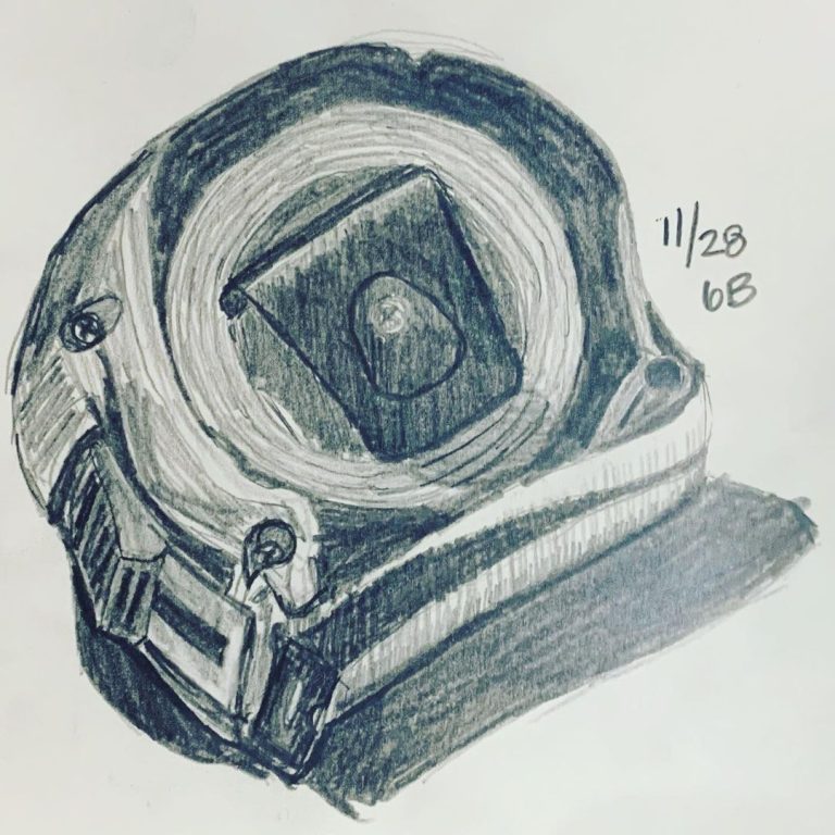 Read more about the article Day 89.  Switched to a 6B drawing stick.