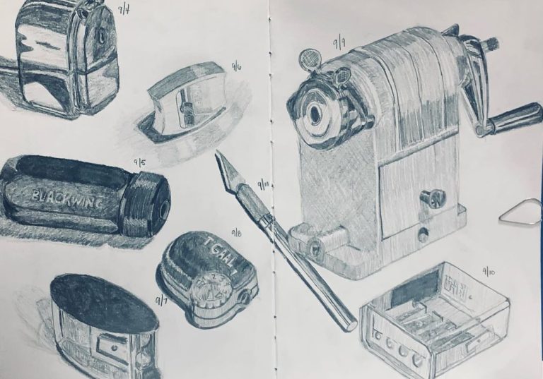 Read more about the article Eight days of pencil sharpeners.