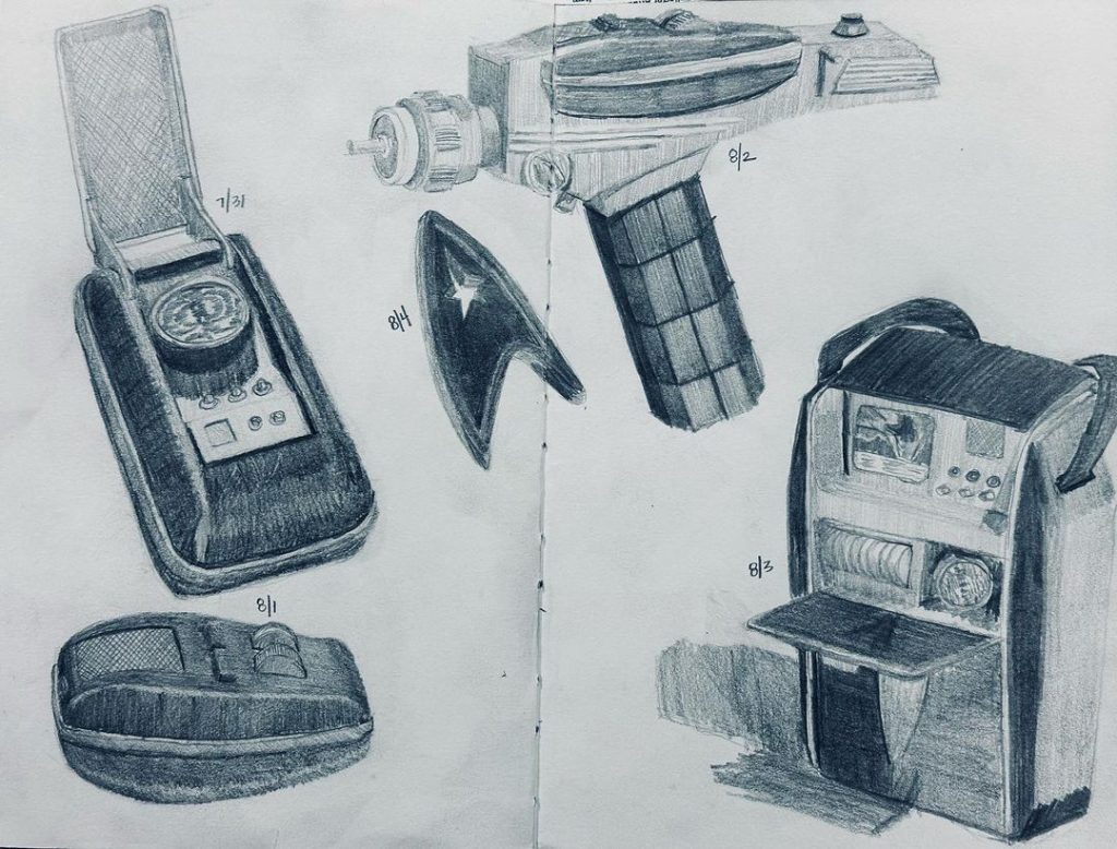 Read more about the article Five days of Trek props.