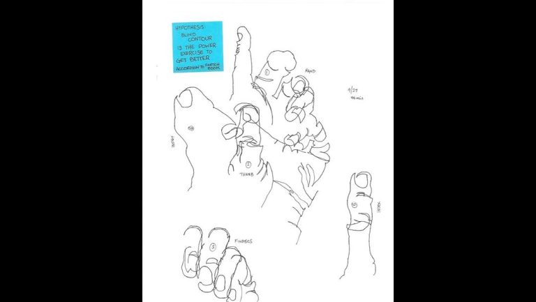 Read more about the article Inktober 2022, 19+ hours of blind contour drawing.