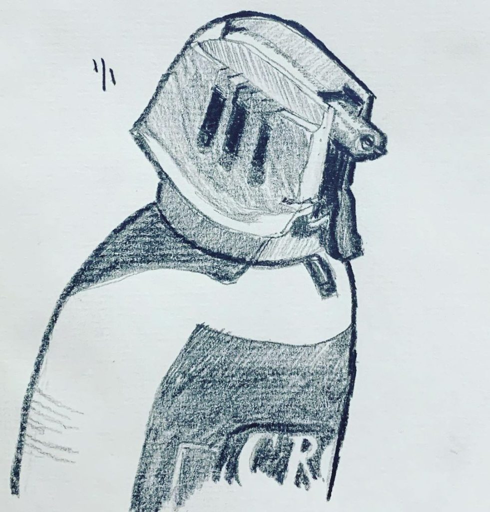 Read more about the article Strada Easel Day 1.  Consecutive Day 123.