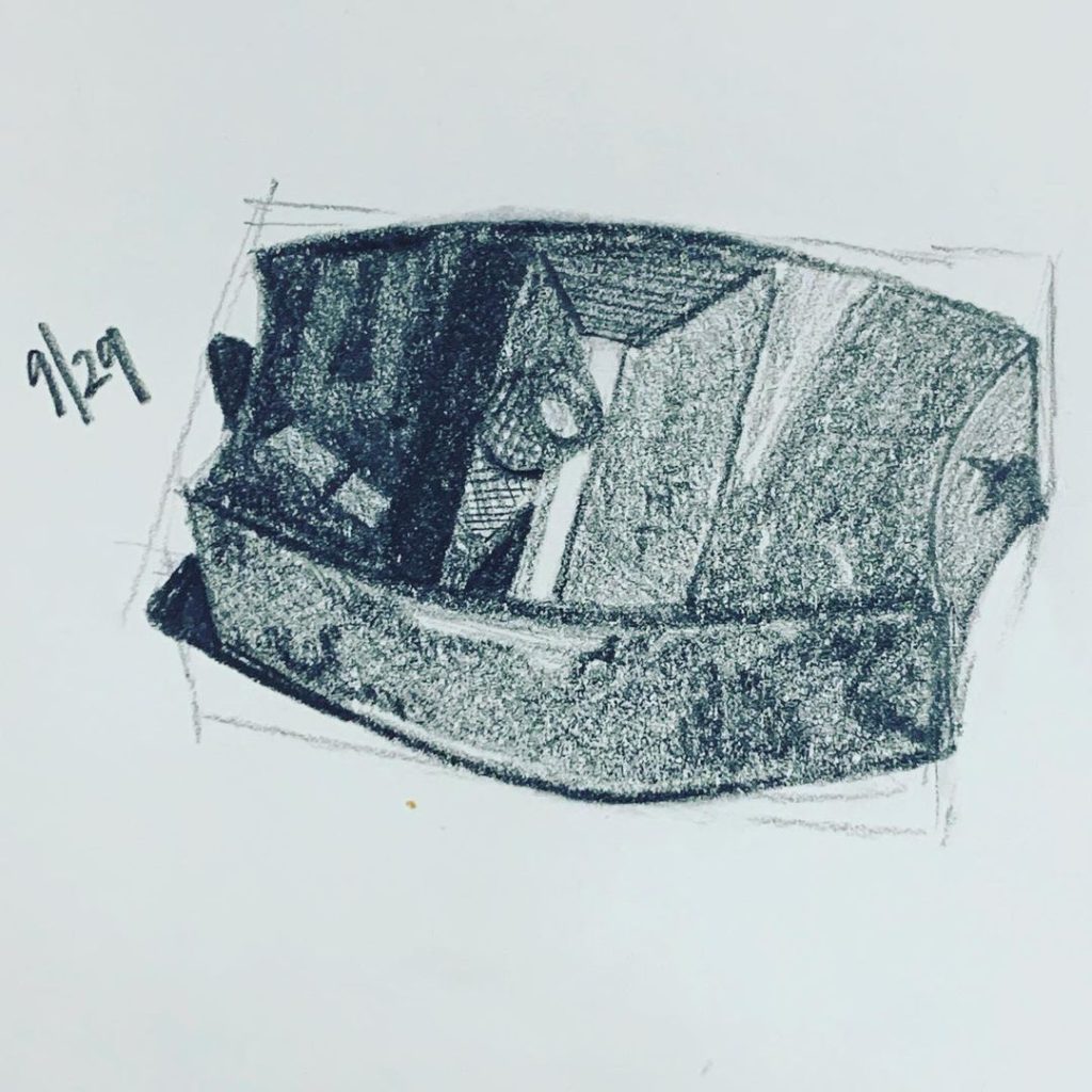 Read more about the article Strada easel day 29. Consecutive day 394.