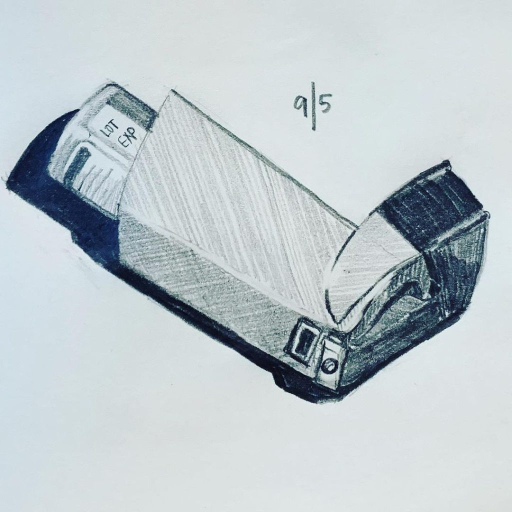 Read more about the article Strada easel day 5. Consecutive day 370.