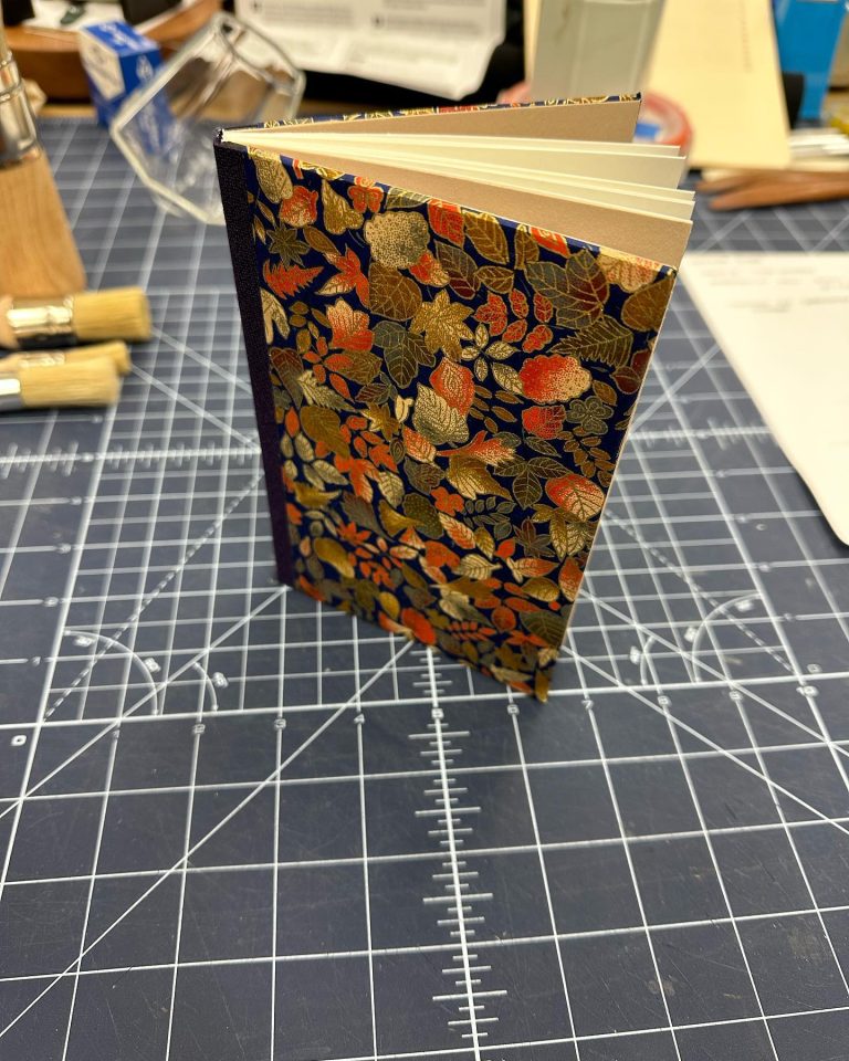 Read more about the article Sunday afternoons this month are for building drum leaf binding structures with