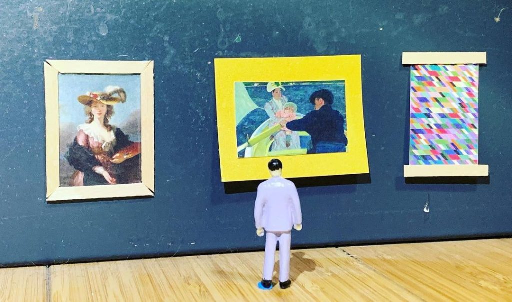 Read more about the article Tiny art gallery.