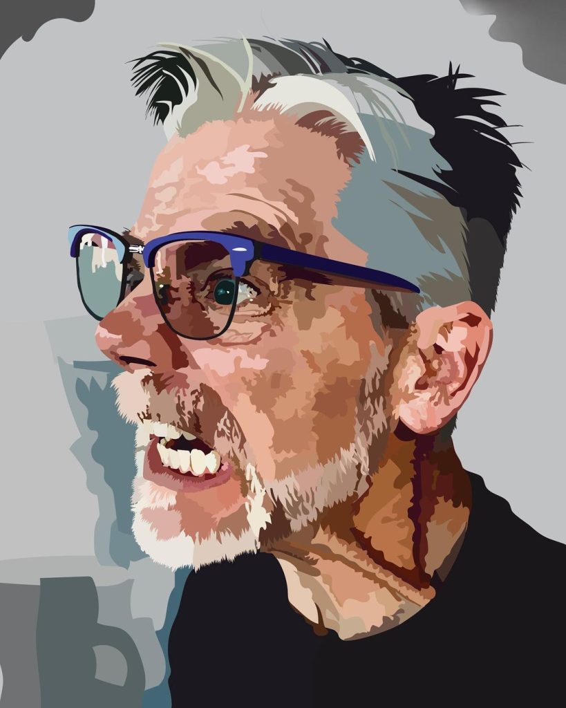 Read more about the article Vector selfie segment of work in progress.