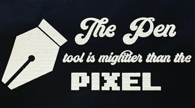 Read more about the article Yesterdayâ€™s screen printing class included the use of puff additive in the ink f