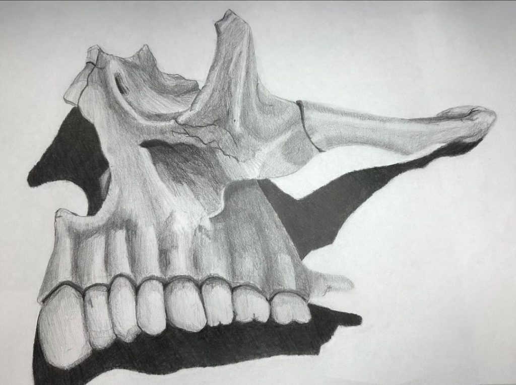 Read more about the article Multi day study, 11â€ x 15â€, ish.